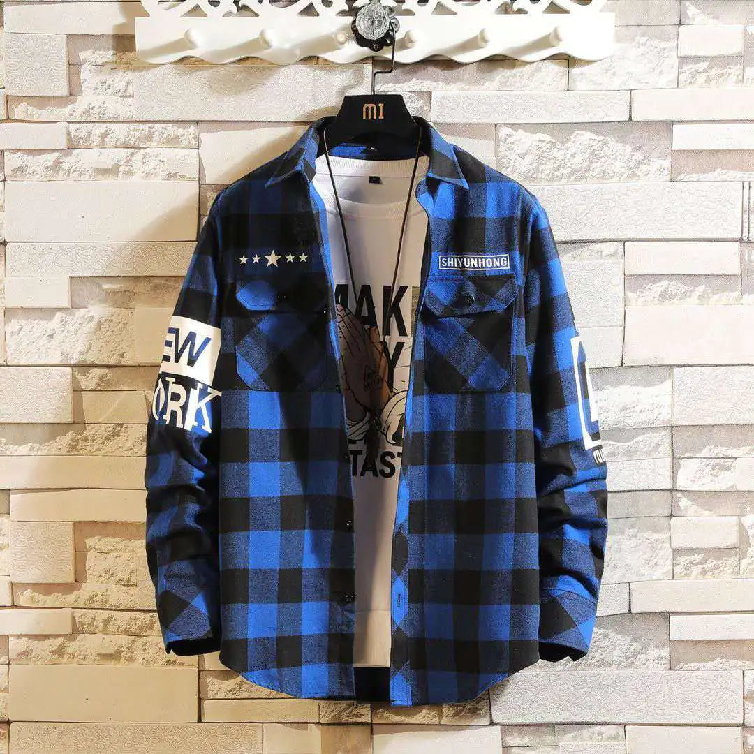 Casual Checkered Shirt For Men